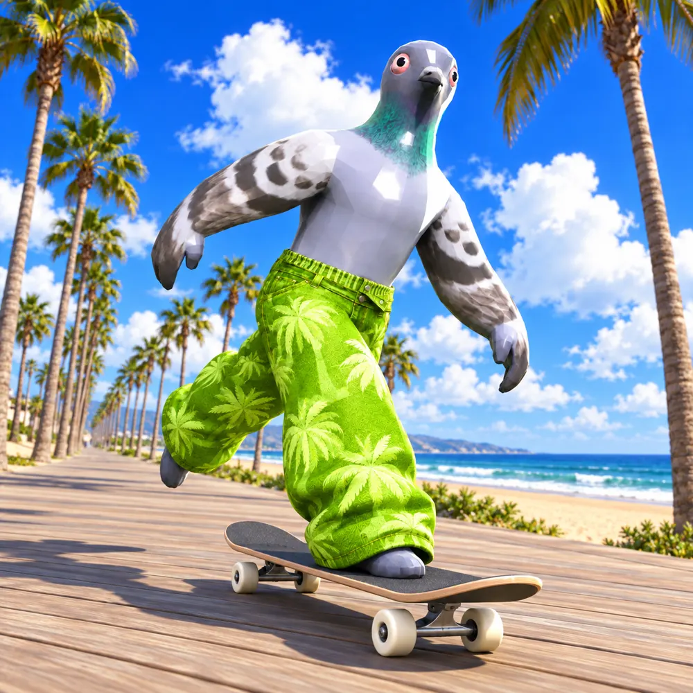 pidge skateboarding